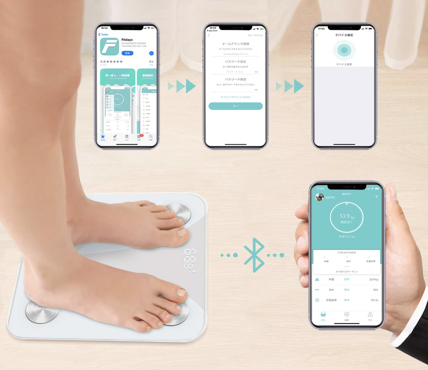 アプリで健康管理できる最新IoTの体重計が凄い！Amazonで買えるおすすめを紹介 | KURASHI LABO